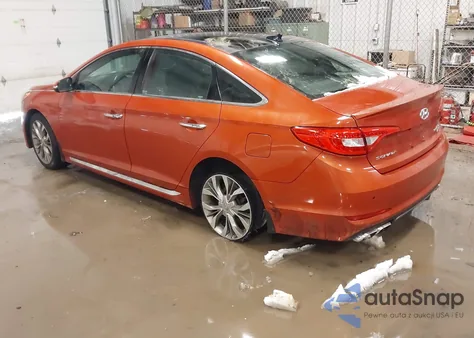 2015 Hyundai Sonata Limited 2.0T z USA, uszkodzony, nr VIN 5NPE34AB7FH201345